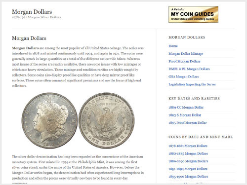 My Coin Guides – United States Coin Collecting Guides